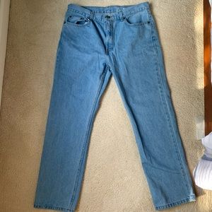 Light wash jeans (regular fit) 34x30